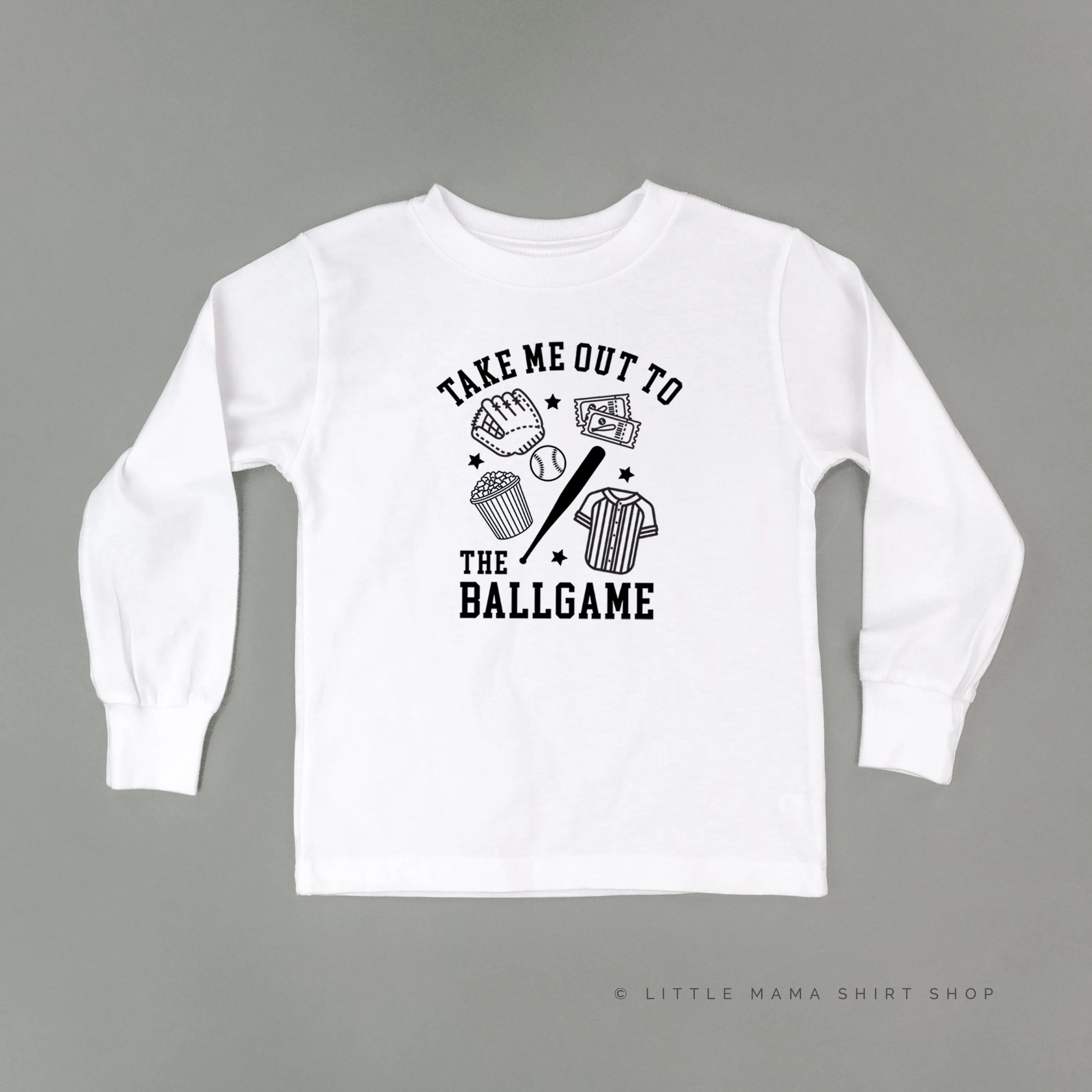 Take Me Out to the Ballgame - Long Sleeve Child Shirt