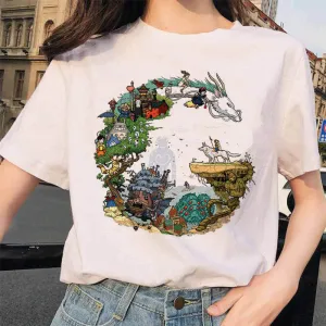 Totoro/ Miyazaki T-Shirt Collection Studio Ghibli (Variants Available)