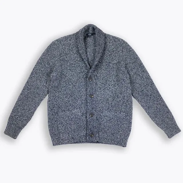 Vancouver Cardigan (Navy Mel)