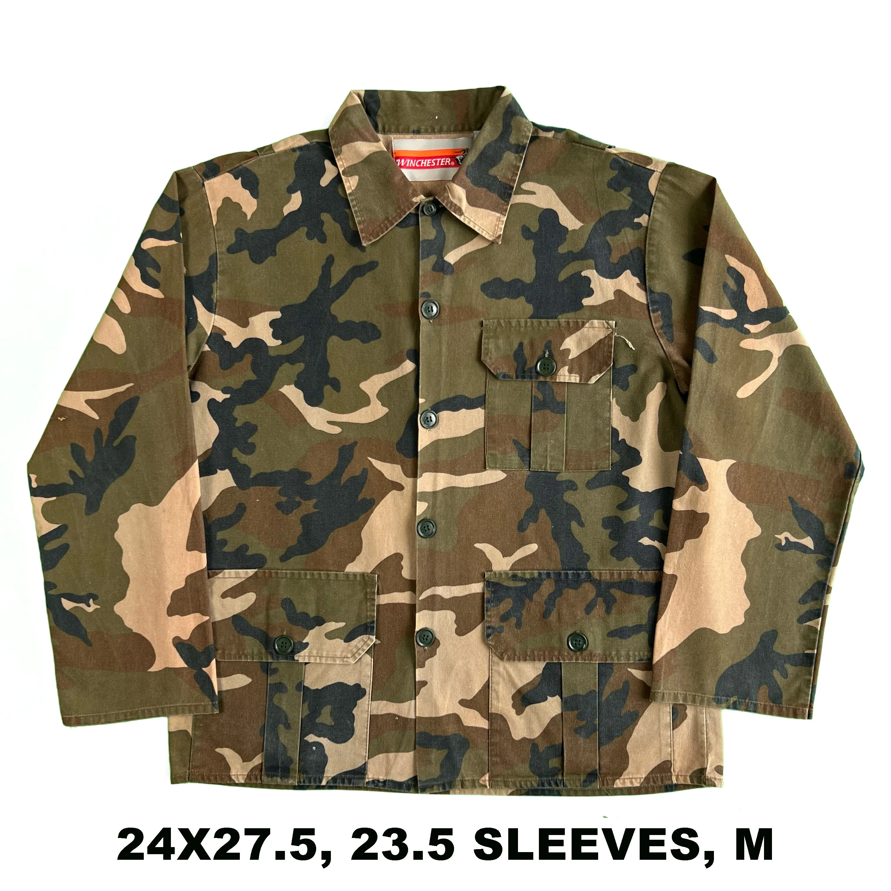 Vintage Camo Utility Shirt- SELECT SHIRT