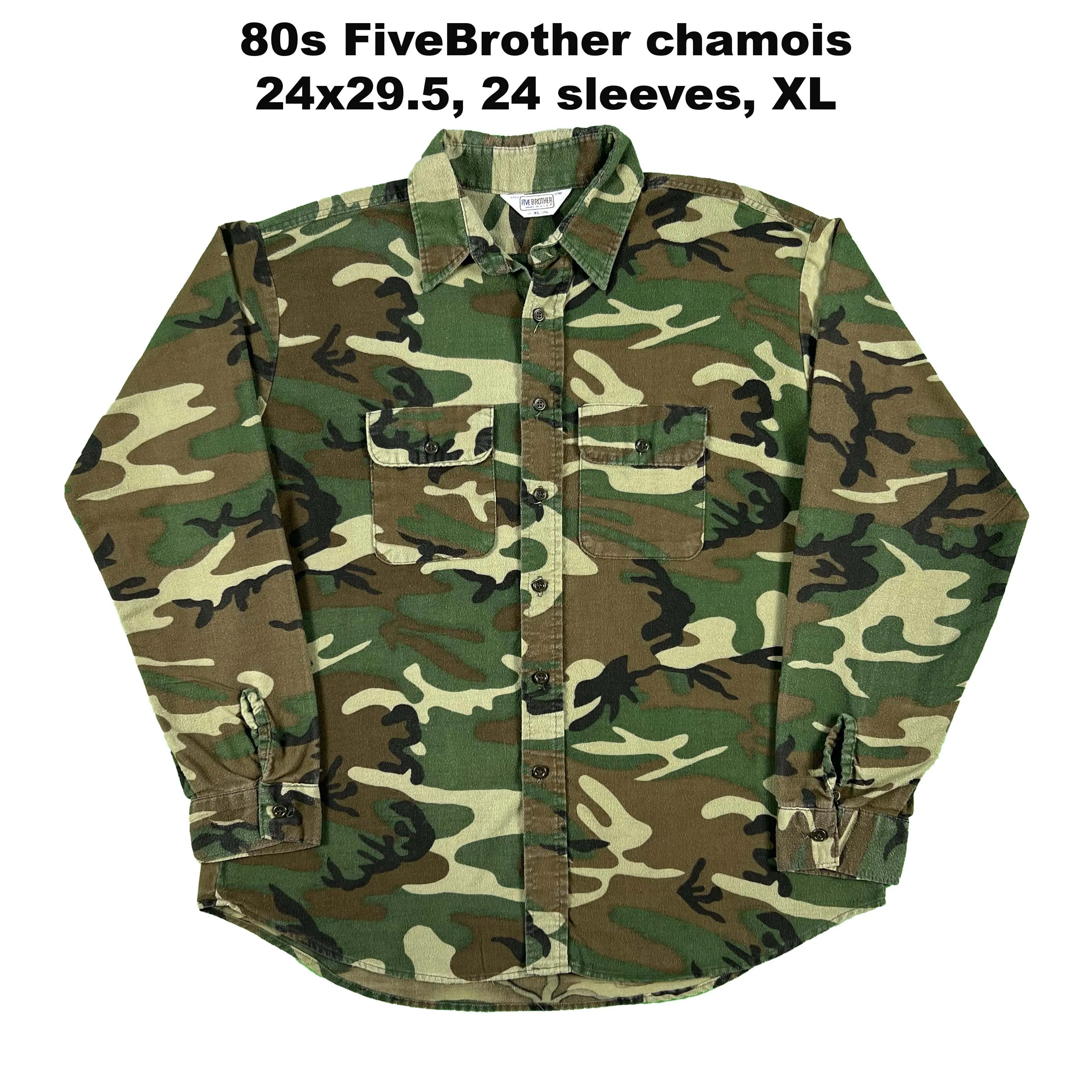 Vintage Camo Utility Shirt- SELECT SHIRT