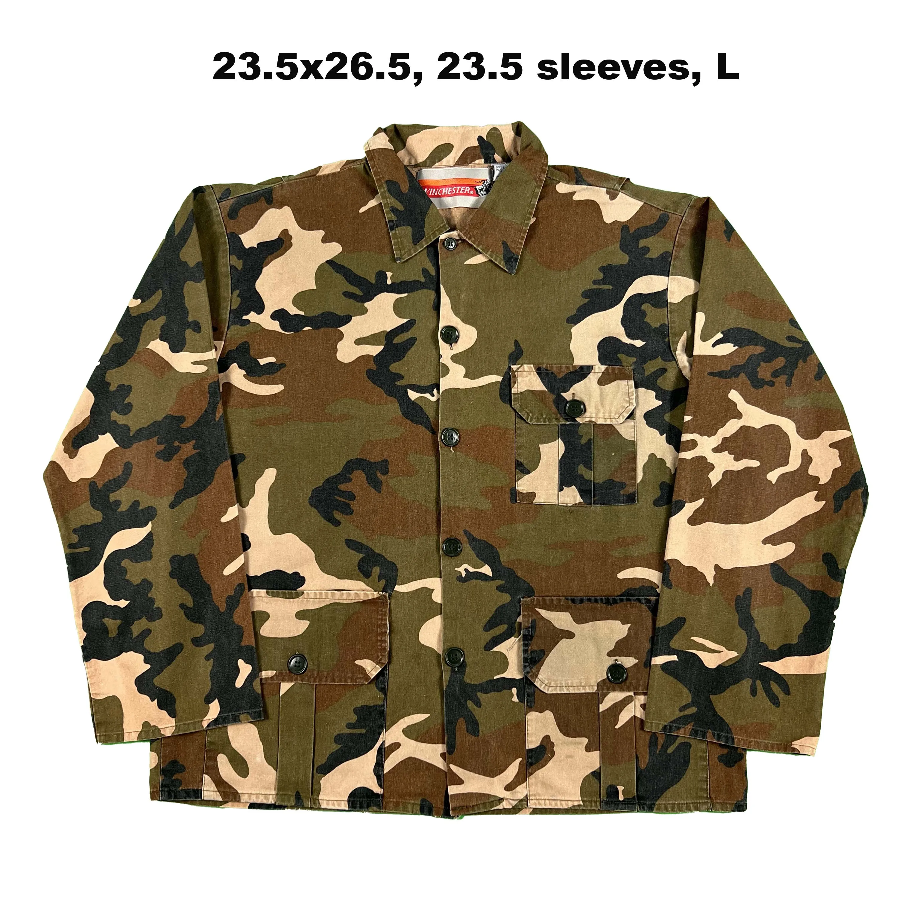 Vintage Camo Utility Shirt- SELECT SHIRT