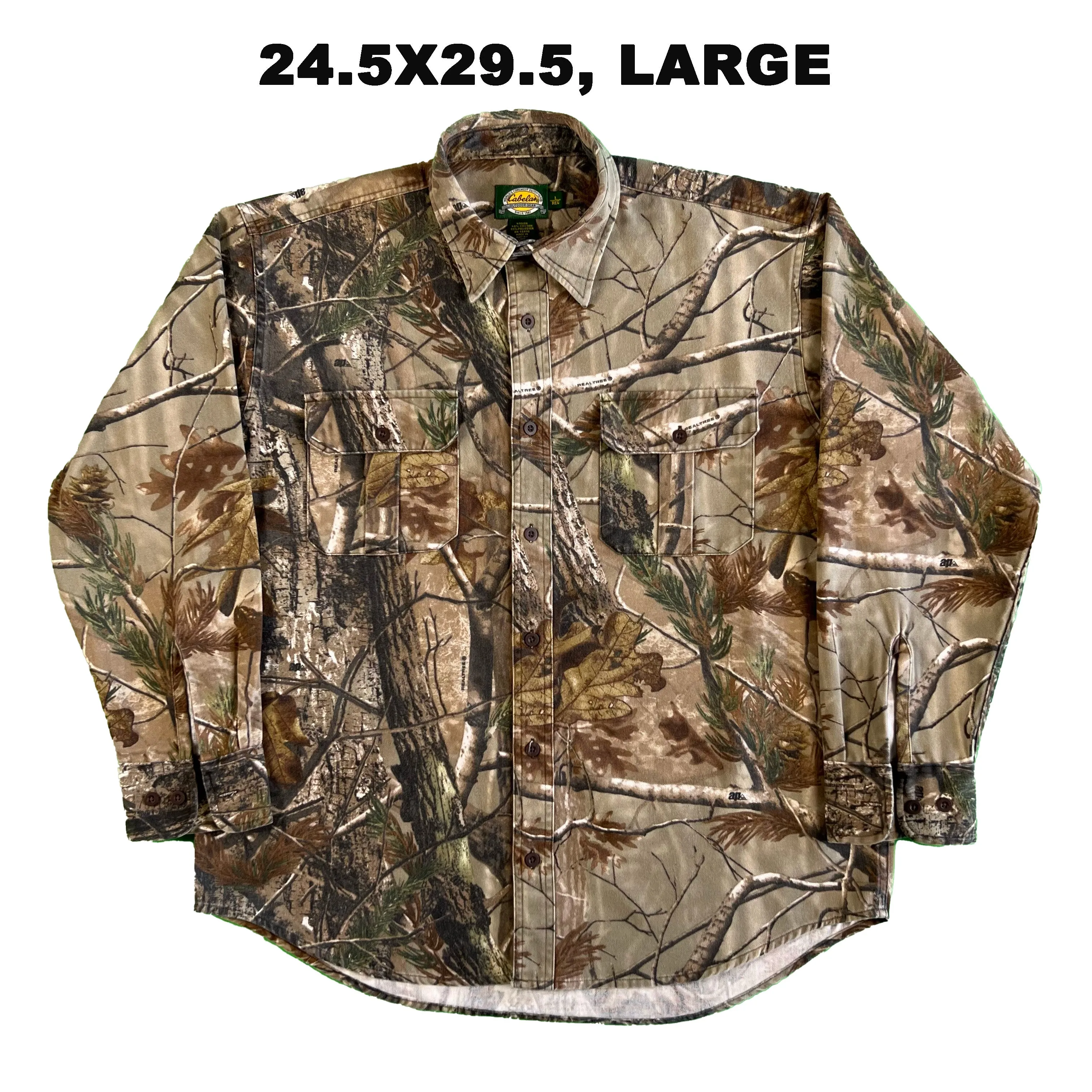 Vintage Camo Utility Shirt- SELECT SHIRT
