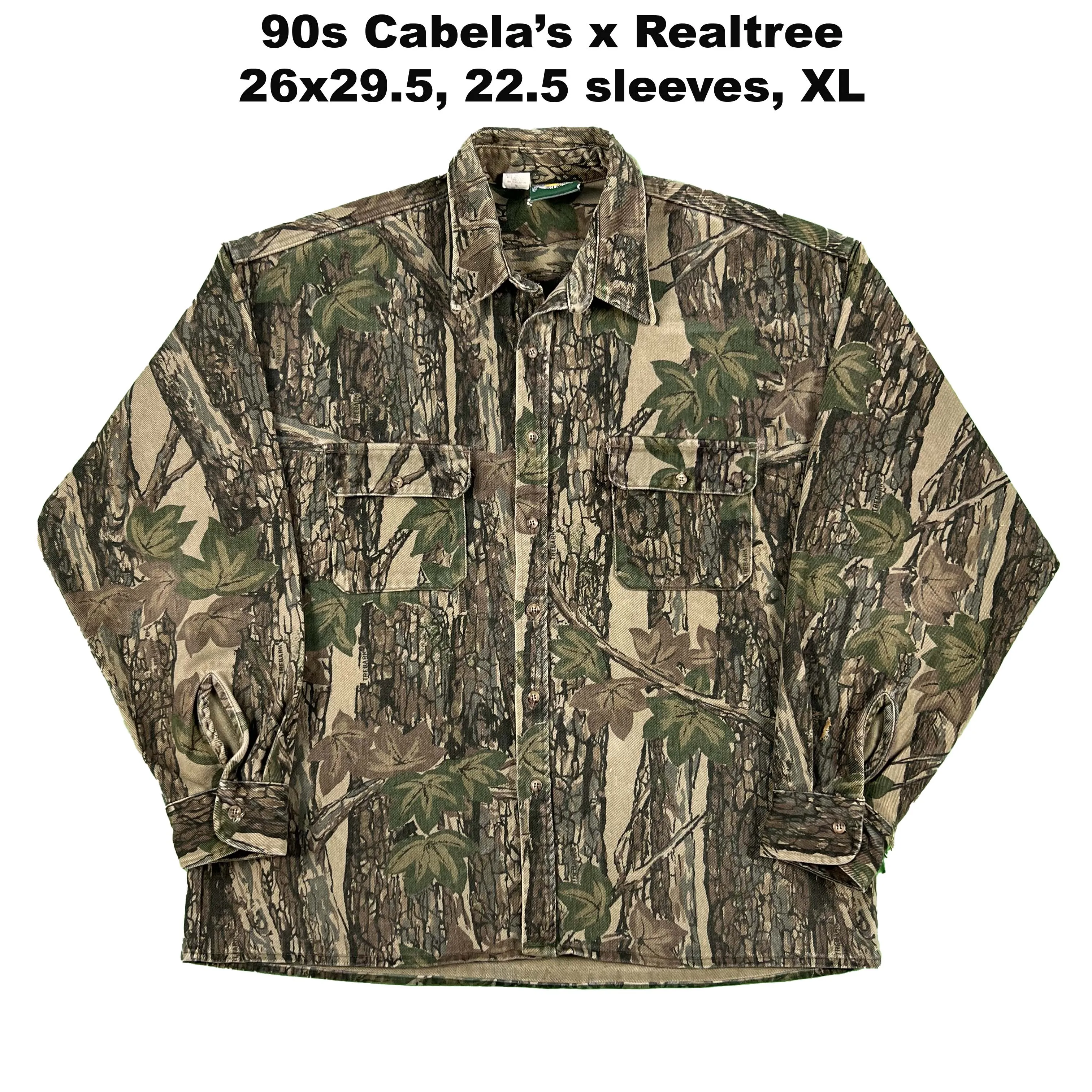 Vintage Camo Utility Shirt- SELECT SHIRT