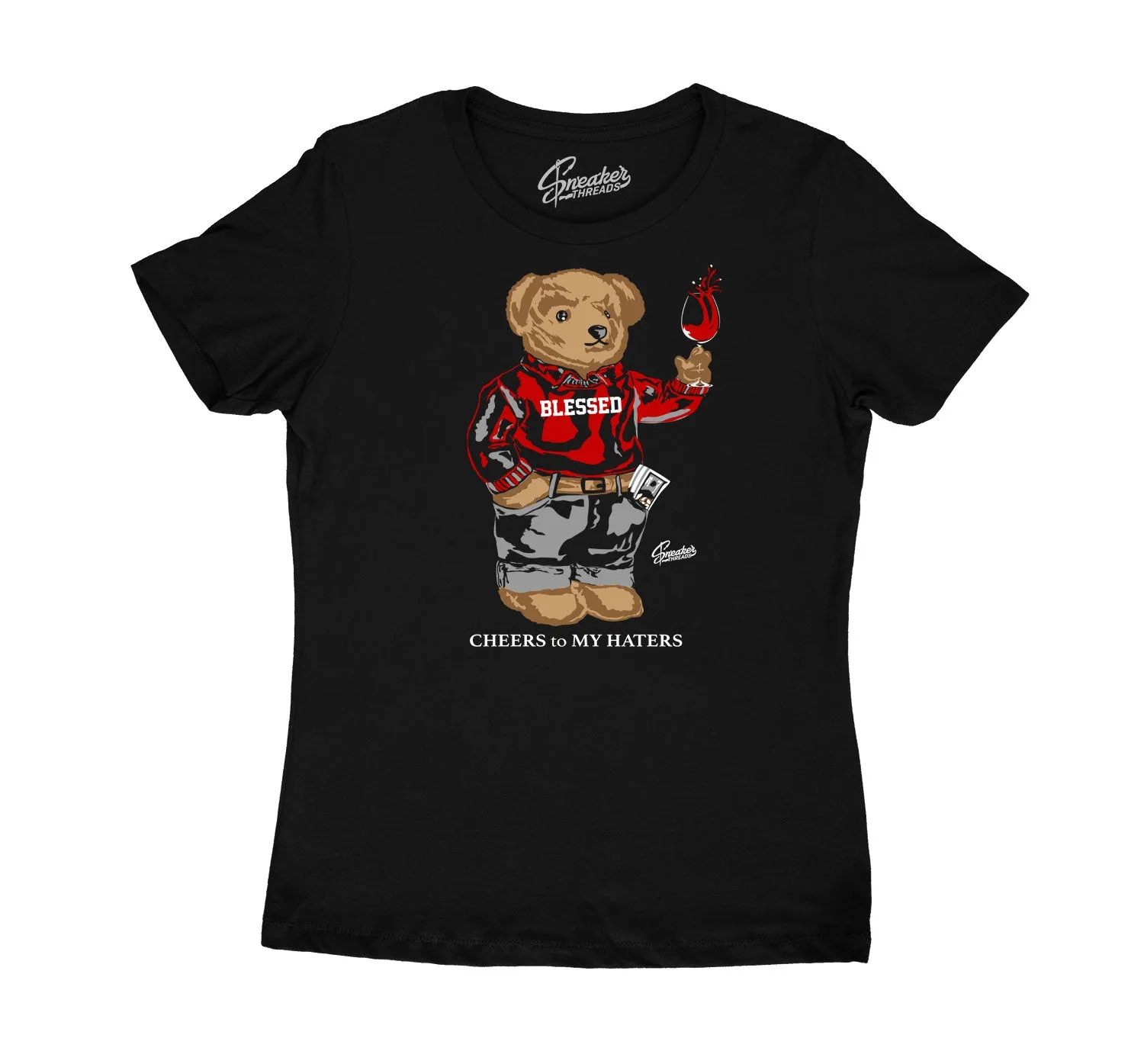 Womens - Carmine 6 Cheers Bear Shirt