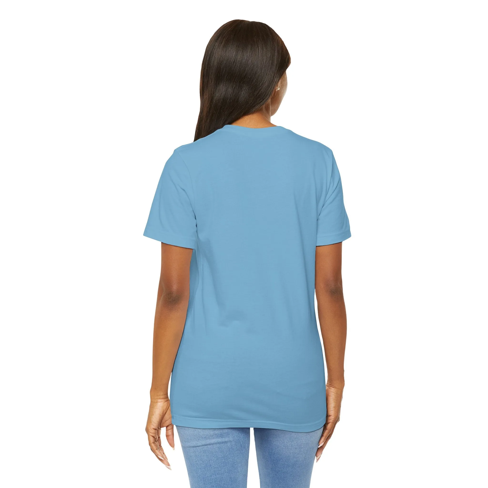 Womens Ocean Blue T Shirts Premium Casual Short Sleeve Shirts Oversized Tops