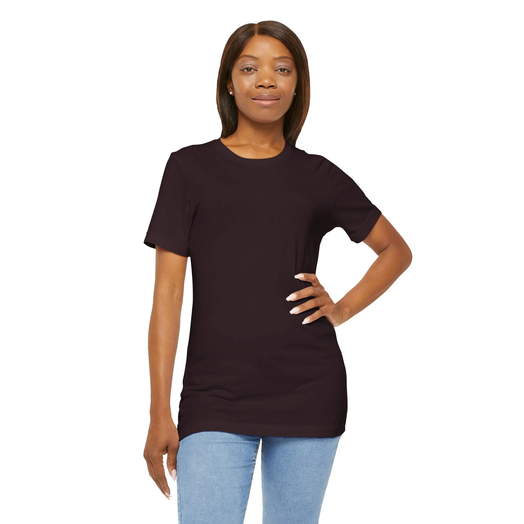 Womens Oxblood Black T Shirts Premium Casual Short Sleeve Shirts Oversized Tops