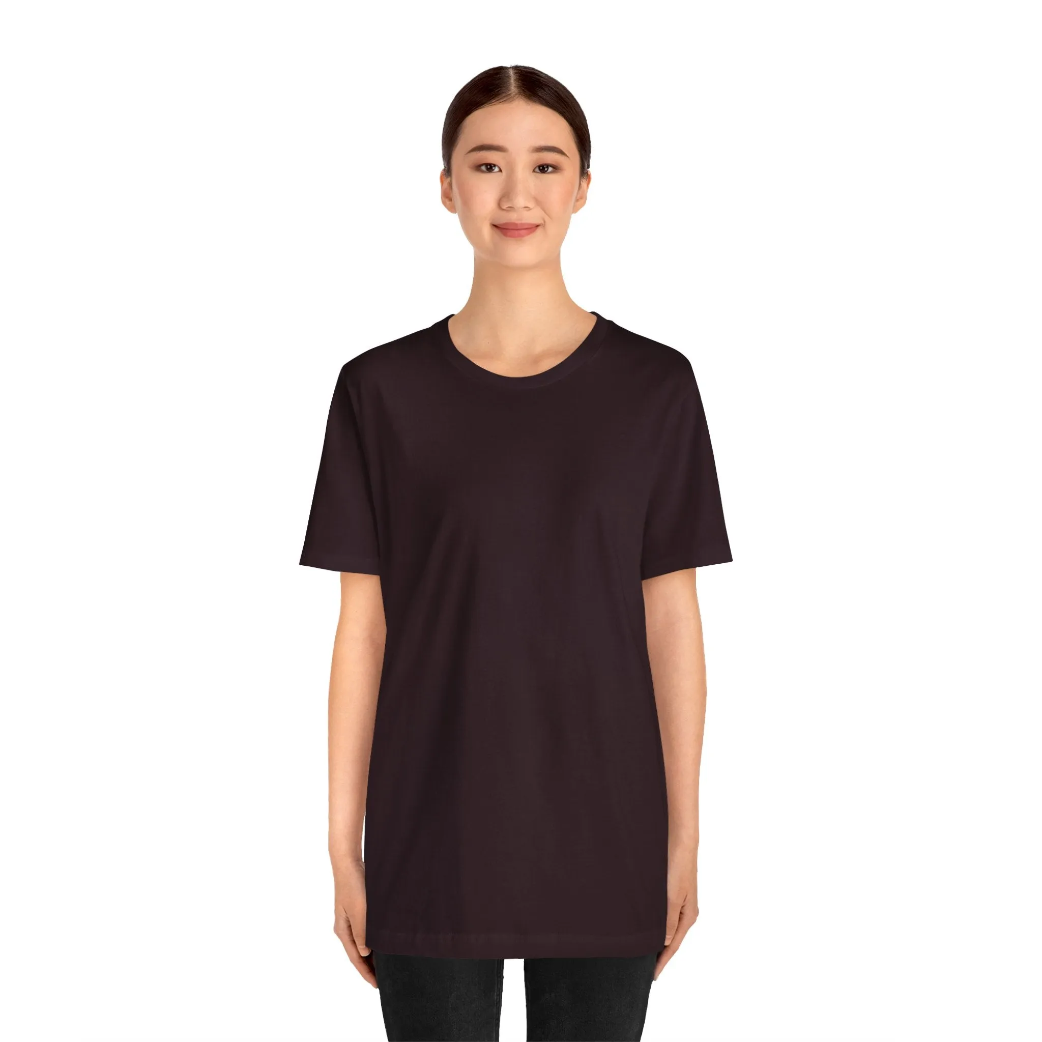 Womens Oxblood Black T Shirts Premium Casual Short Sleeve Shirts Oversized Tops