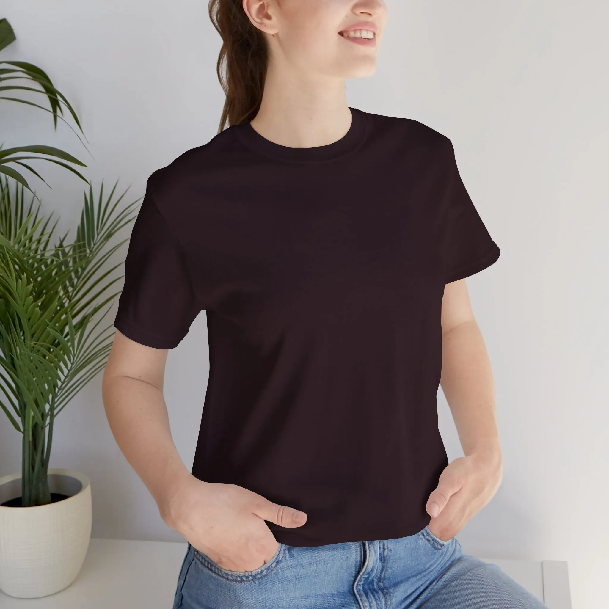 Womens Oxblood Black T Shirts Premium Casual Short Sleeve Shirts Oversized Tops