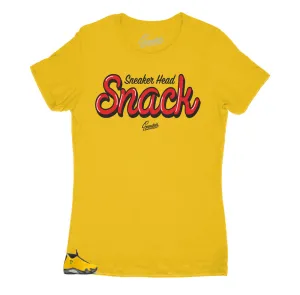 Womens -  University Gold 14 Snack Shirt