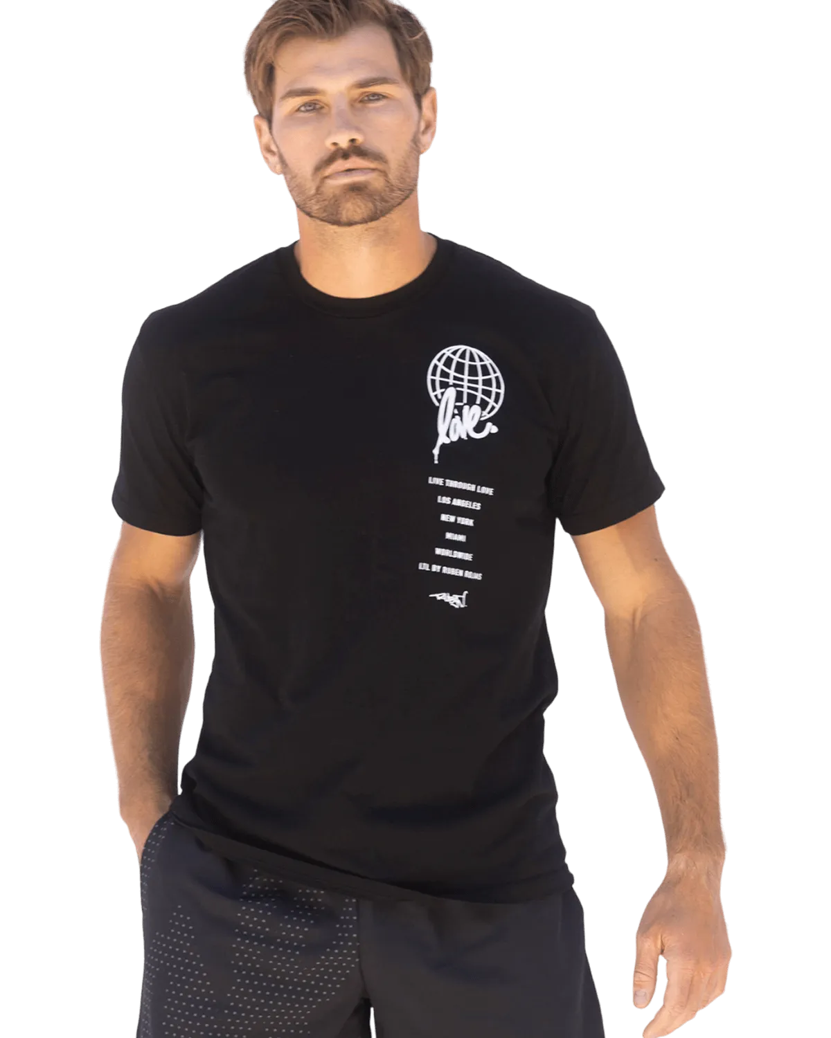 Worldwide Love Tee - Black
