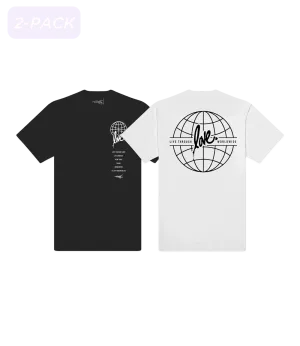 Worldwide Tee 2-Pack